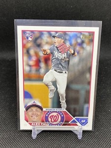 2023 Topps Update SSP Golden Mirror Image Variation - Alex Call US253 Nationals