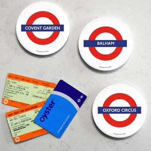 Offizier Transport für London Keramik Getränke Untersetzer - U-Bahn Tube - Bild 1 von 3