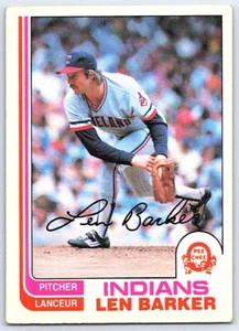1982 O-Pee-Chee Len Barker Cleveland Indians #360 - Picture 1 of 2