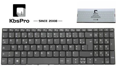 KBSPRO Clavier Français pour Lenovo IdeaPad S340-15IWL S340-15API S340-15IIL S340-15IML