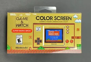 Nintendo Game & Watch Super Mario Bros Palmare Elettronico - In Mano - Nuovo - Foto 1 di 11