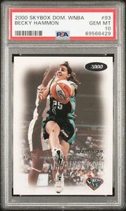 Becky Hammon 2000 Skybox Dominion RC WNBA #93 PSA 10 (A) - Picture 1 of 2