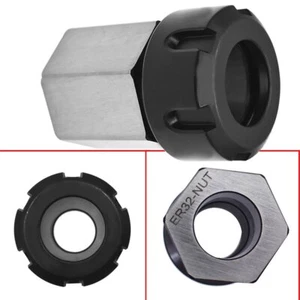 Portabrocas de bloque de pinza hexagonal ER-32 para máquina de grabado de torno CNC - Imagen 1 de 7