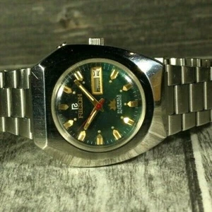 Wrist watch RICOH 38mm Calendar Mechanical Automatic self-winding Japan Vintage - Picture 1 of 12