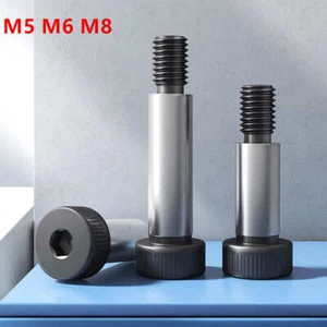 Shoulder Bolts High Tensile 12.9 Socket Head Allen Key Screws M5 M6 M8 - Picture 1 of 12