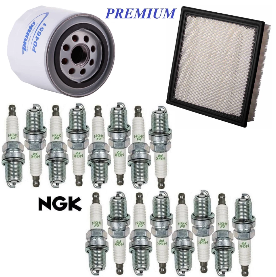 Kit de afinación filtros bujías para Ford F-350 Super Duty V8 6,2 L 2011-2016 Foto 1 de 1