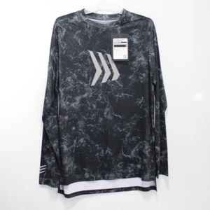 Gillz Herren Contender Performance Strick Langarm Angeln Shirt Größe S grau UV - Bild 1 von 6