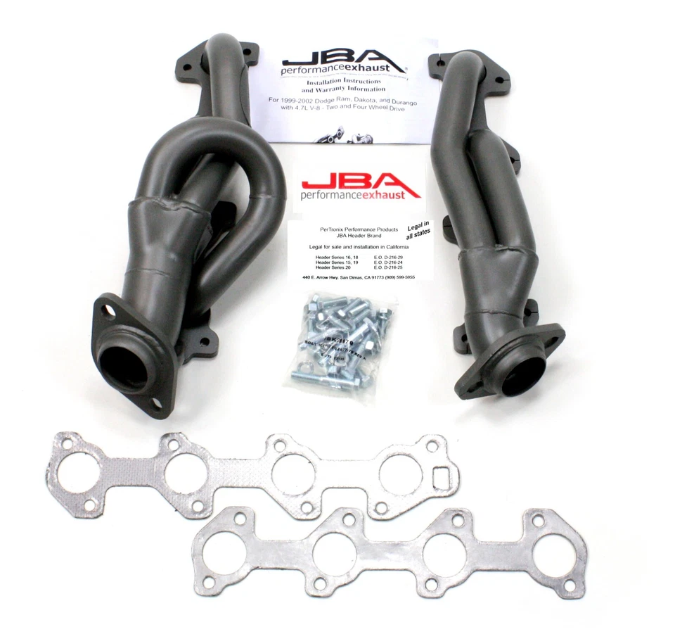 JBA Ceramic Stainless Header 2004-07 RAM/Dakota  4.7L - Image 1 of 1