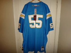 Junior Seau 2002 Mitchell & Ness SD Chargers Men's Throwback Legacy Jersey - Picture 1 of 4