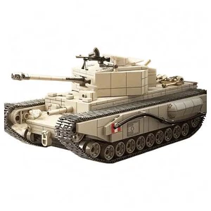 Churchill MK.I British Infantry Tank Building Block Set - Picture 1 of 7