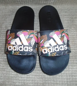 Adidas Floral Sandals Slides Men's 7 Women's 8 / 8.5 - Picture 1 of 13