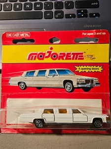 Majorette 300 Series 1990 limusina limusina blanca nueva hecha en Francia - Imagen 1 de 5