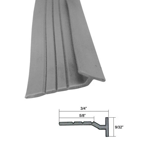 Vinilo Tear-Away Strike para puerta de ducha en ángulo gris - 36" de largo Foto 1 de 1