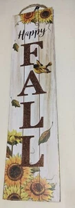Feliz Otoño Girasoles Acción de Gracias 23 Pulgadas Decoración Colgante de Pared - Imagen 1 de 5