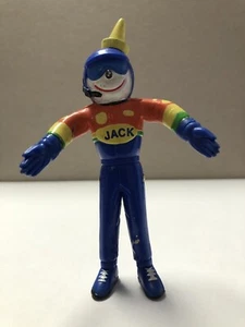 Jack in the Box - Jack in NASCAR driver's Suit 4" Inch Rubber Bendable  - Picture 1 of 9