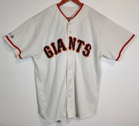 2008 Tim Lincecum San Francisco Giants Majestic Jersey Cream Stitched 24"×30.5" Cover