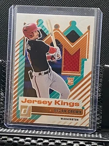 Dylan Crews 2025 Donruss Jersey Kings (RC) - Nationals - Picture 1 of 2