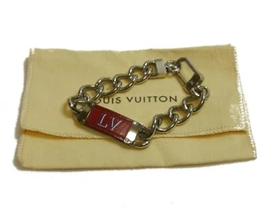 Authentic LOUIS VUITTON Bracelet chain Metallic #3921 - Picture 1 of 11