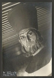 Foto Real Justino Díaz Ópera Puertorriqueña Bajo Barítono con Original Firmado - Imagen 1 de 1