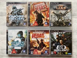 SONY PS3 Ghost Recon 1 2 & Vegas 1 2 & Eat Lead & Binary Domain set from Japan - Picture 1 of 14