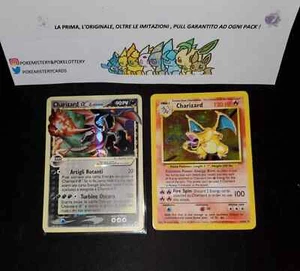 ORIGINAL POKELOTTERIA: Charizard set base/GOLD STAR / HOLO / CARTE POKEMON /spez - Foto 1 di 7