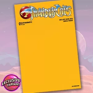 Thundercats #1 GalaxyCon Exclusive Blank Sketch Cover Variant Comic Book - Picture 1 of 3