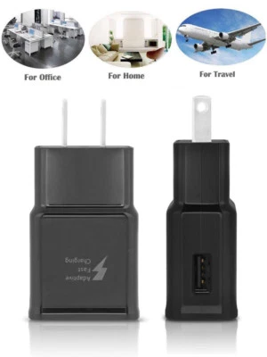 LOT Adaptive Fast Charging Wall Plug Charger For Samsung iPhone Galaxy S10 N8 S9 - Image 1 of 4