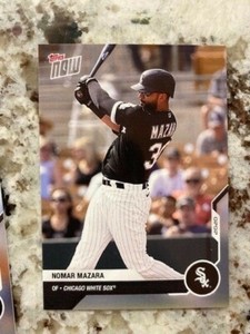 2020 TOPPS NOW ROAD TO OPENING DAY RTOD CARD CHICAGO WHITE SOX NOMAR MAZARA