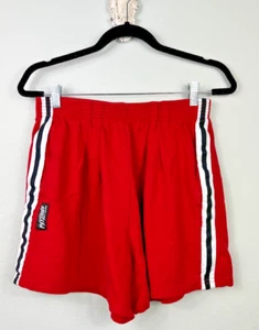 Pantalones Cortos de Gimnasio Retro Para Mujer Bodyware Físico Talla XL Rojo EE. UU. - Imagen 1 de 7