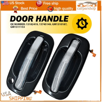 Manija de puerta exterior delantera izquierda+derecha lado S para Cadillac Escalade EXT 2004-2006 Foto 1 de 4