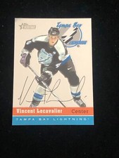 2000-01 Topps Heritage Chrome  #4 Vincent Lecavalier 186/555 NM Hockey Card