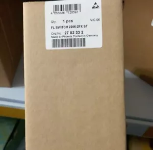 1pcs Phoenix Contact 2702332 Industrial Ethernet Switch FL SWITCH 2206-2FX ST - Picture 1 of 2