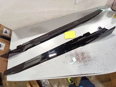 For 2019-2022 BMW 328i 335i Sedan G20 Side Skirts Extension Lip Gloss Black USED Foto 1 de 4