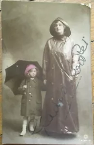 Gladys Cooper Autógrafo Firmado 1914 Foto Real Postal Rppc Actriz, Baby Joan - Imagen 1 de 3