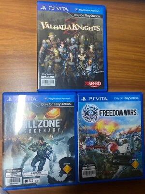 Valhalla Knights+Freedom Wars+Killzone Playstation PS Vita Lote Juegos PLS LEER Foto 1 de 4