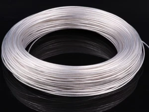 100 cm ACROLINK HiEnd alambre plateado de alta pureza 6N OCC alambre de cobre OCC 2,0 mm - Imagen 1 de 1