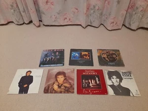 Collection of 7 David Essex 7" vinyl Records A Winter's Tale Myfanwy Lamplight - Picture 1 of 1