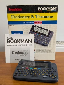 Franklin Bookman English Dictionairy & Thesaurus DMQ-640 - Bild 1 von 10