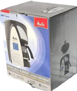 NEW Melitta Mill & Brew Coffee Maker Grinder 10 Cup Carafe W/instructions - Picture 1 of 5