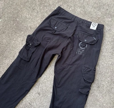 LRG Lifted Research Group Ripstop Cargo Paratrooper Surplus Military Pants Large - Image 1 of 4