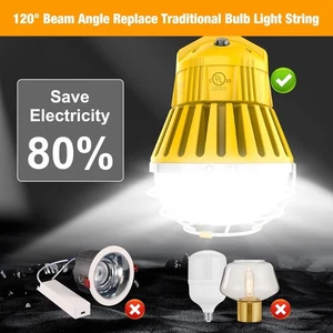 100W/80W/60W Adjustable Construction LED Temporary Work Jobsite Outdoor Lighting - Picture 1 of 10