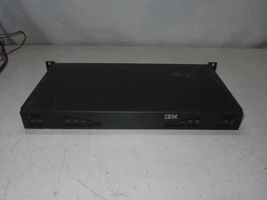 IBM 1754-HC1 16-Ports Managed KVM Console Switch W/Ears P/N: 46M5376 - Picture 1 of 5