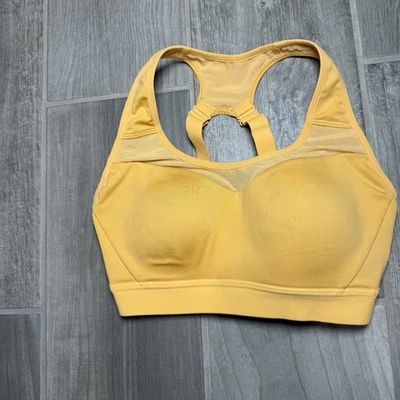Sujetador deportivo Gymshark para mujer XS extra pequeño diente de león tazas moldeadas recorte trasero Foto 1 de 4
