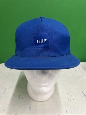 Gorra HUF Box Logo Azul OS Snapback (Defectos) Foto 1 de 4