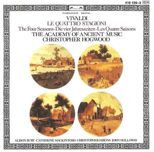 Vivaldi - Le Quattro Stagioni = The Four Seasons (CD 1984) Hogwood - Picture 1 of 2