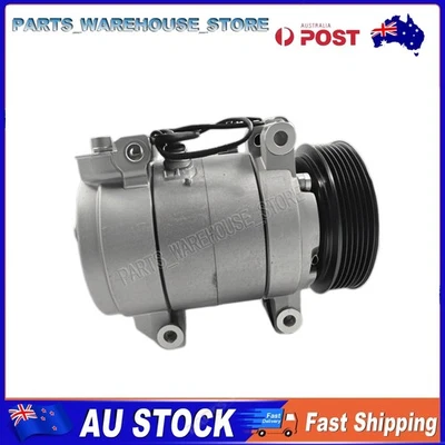 FOR HOLDEN RA RODEO AC COMPRESSOR V6 3.5L 6VE1 LX5 2003-2006 DELPHI - image 1 of 4