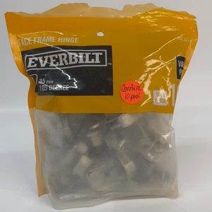 EVERBILT Soft Close Face Rahmenscharnier 35mm 105 Grad 1/2" Overlay 10er Pack - OFFEN - Bild 1 von 11