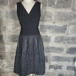 JESSICA HOWARD sz 10 little black Evening dress sleeveless homecoming - Picture 1 of 8