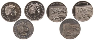 Great Britain - Ten Pence 2008, 2010, 2012 - Elizabeth II - Picture 1 of 3