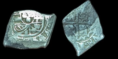 Pirata Cob Español Colonial México 4 Reales 1711-1728 Raro, 13G Felipe V Foto 1 de 3